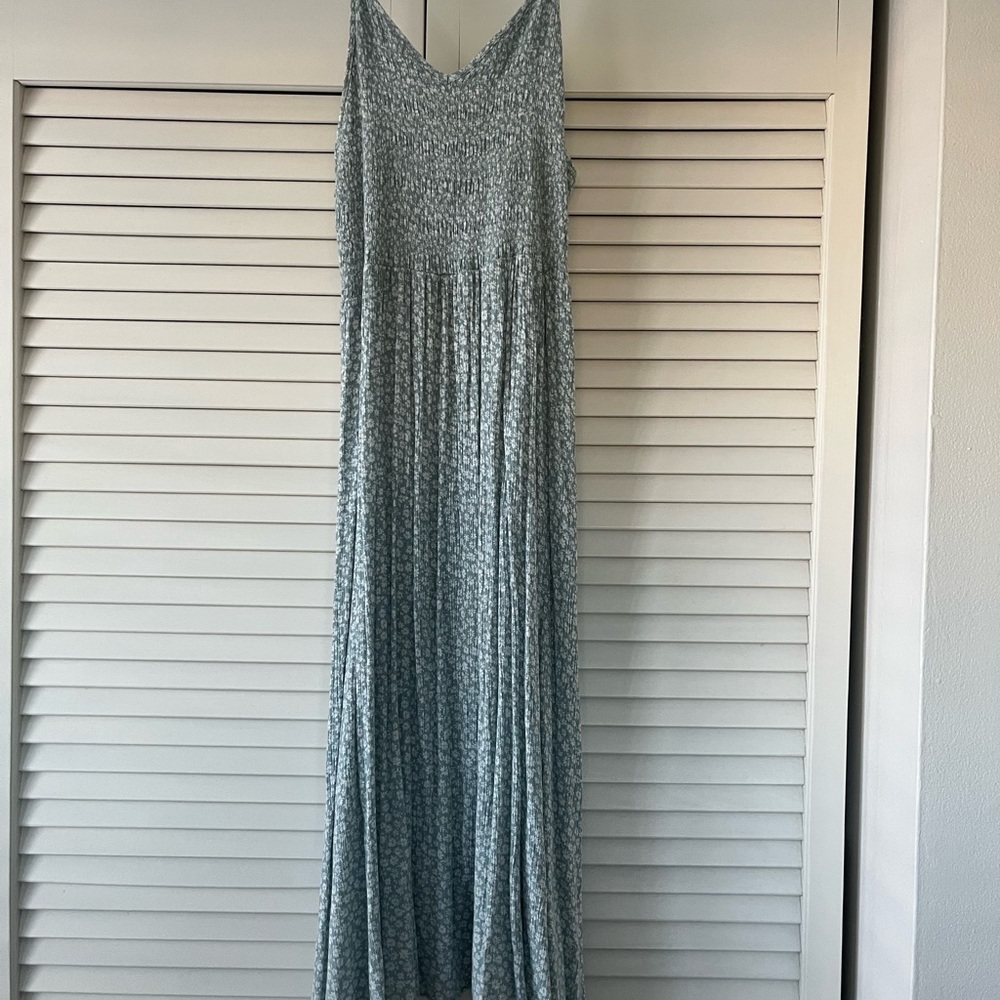 Floral mid length sun dress